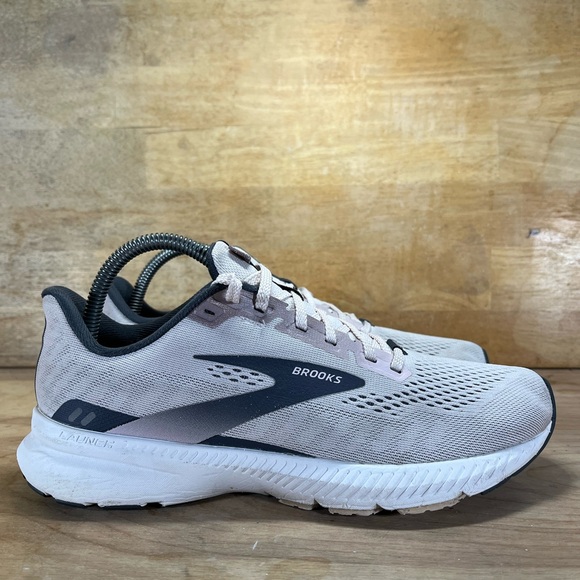 Brooks Shoes - Brooks Launch 8 Womens Size 9 (B) Running Shoes Sneakers Beige 1203461B653